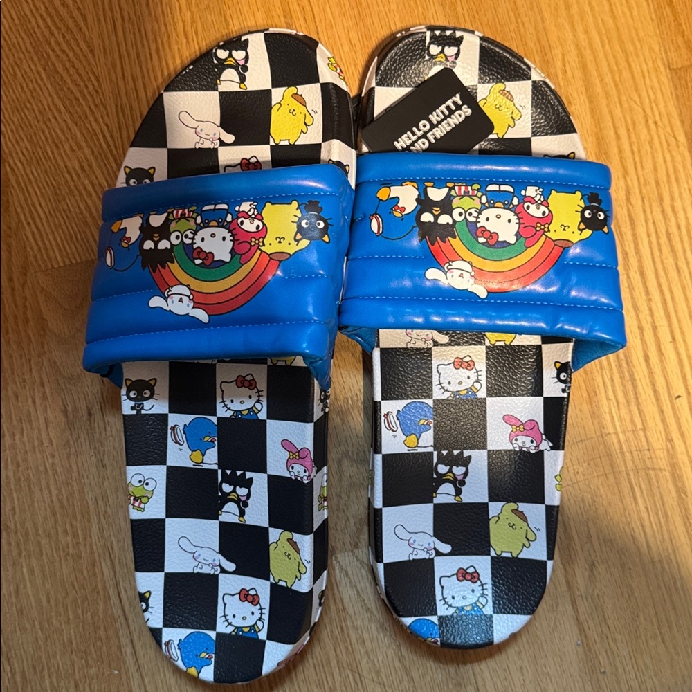 Bioworld Hello kitty & friends Men’s slides size 12